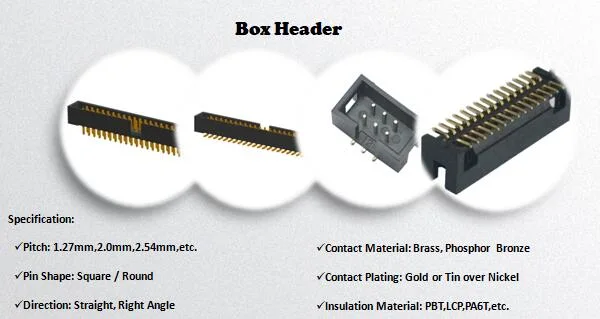 1X2 Pin Male Header 2.0 Pitch Board to Board Connector for PCB Electronic Copper Terminals Electrical Components