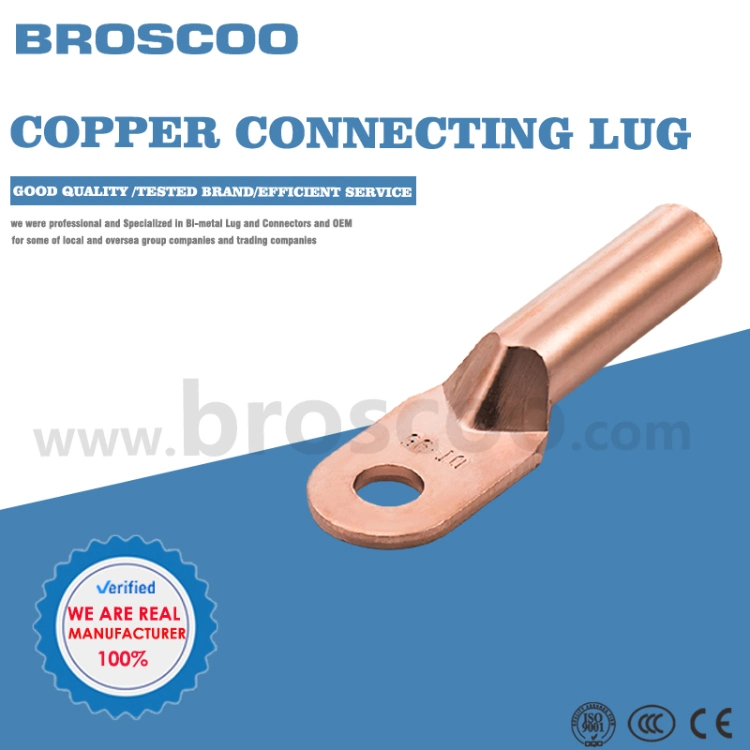 Hot Sale Dt Type Copper Wire Connector Lug