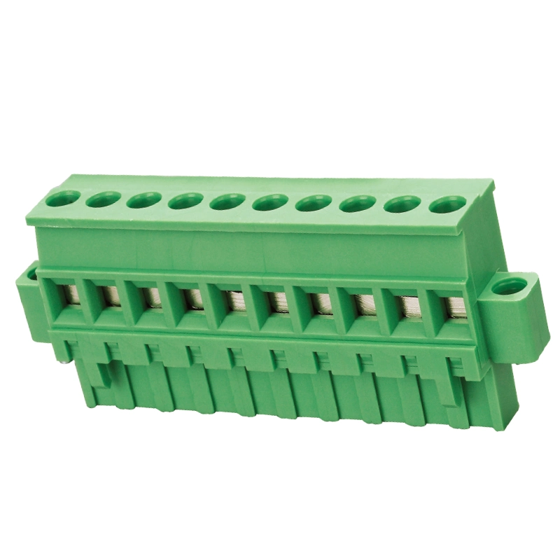 Wire Electrical Euro Type Screw Terminal Blocks PCB Pitch Connector