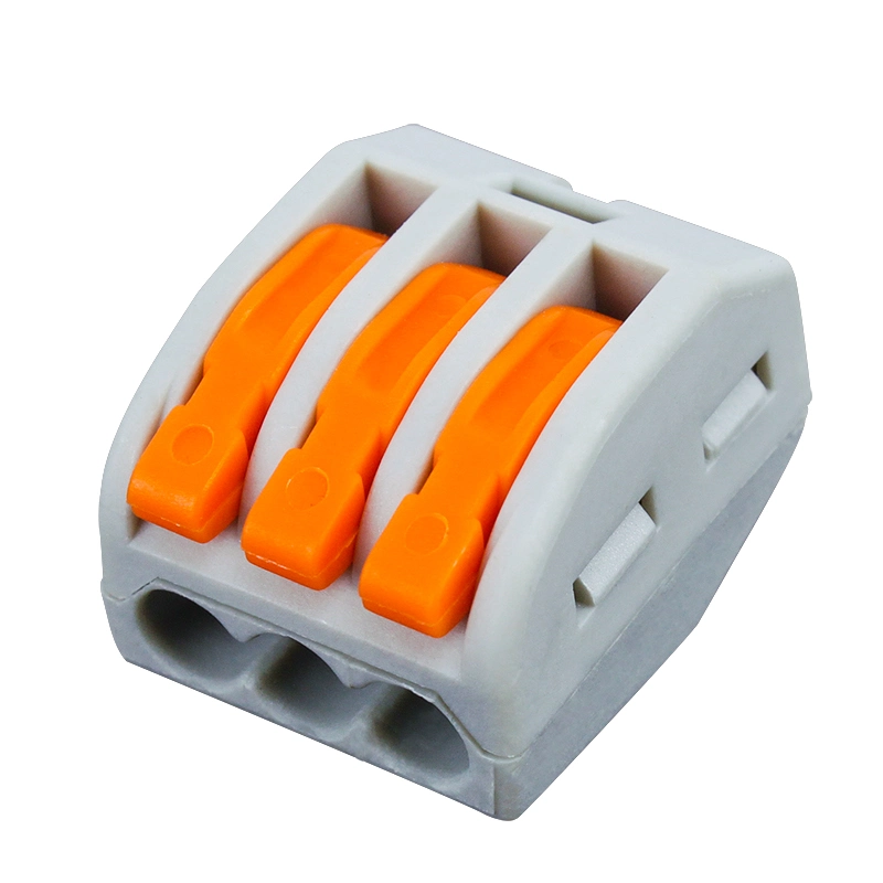 Wire to Wire Splice Flexible LED Power Cable 2p 3p 4p Wiring Connectors and Terminal Manufacturing