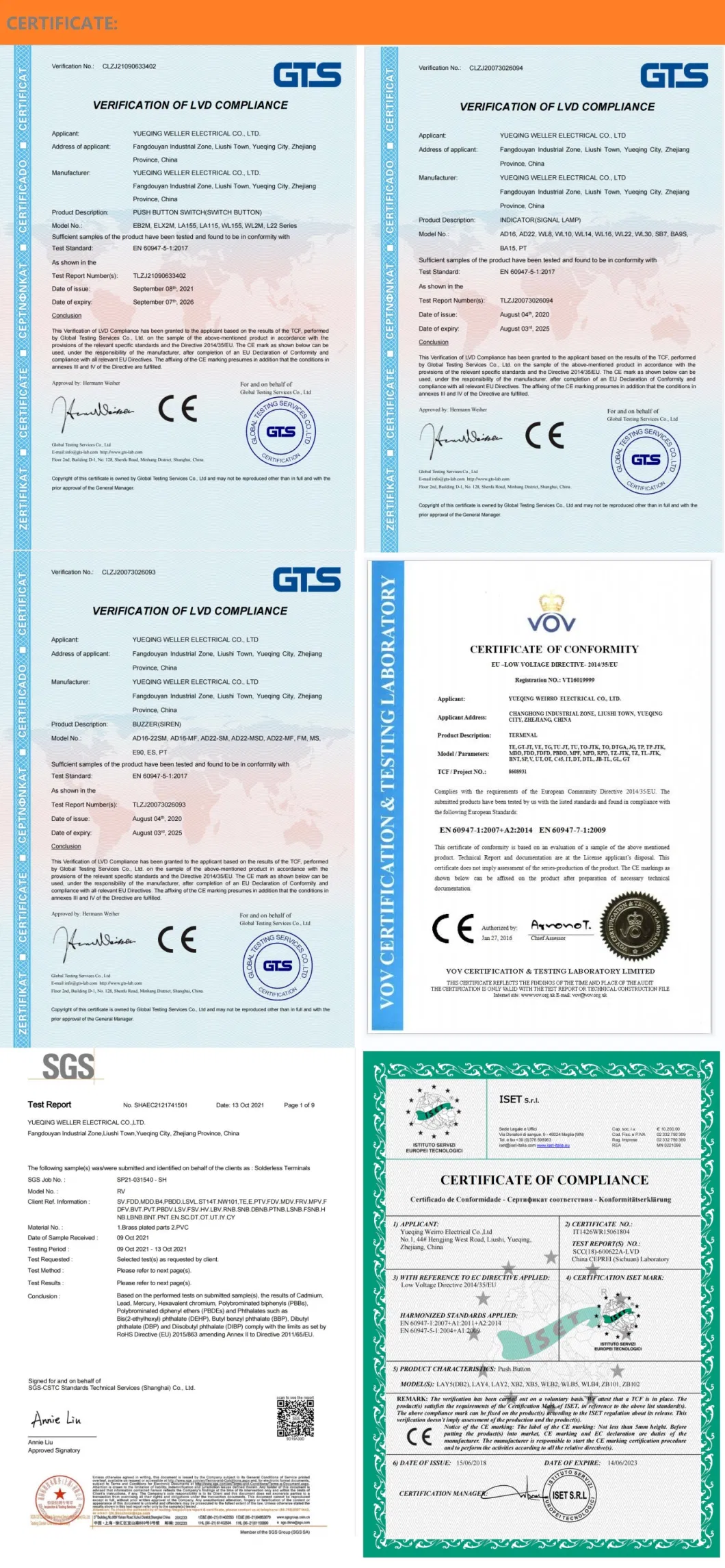 Terminal, Insulated Terminal, Crimp Terminal, Ring Terminal, Vinly Insulated, Cable Terminal, Wire Terminal, Ring Naked Terminal, Non-Insulated with Brazed Seam