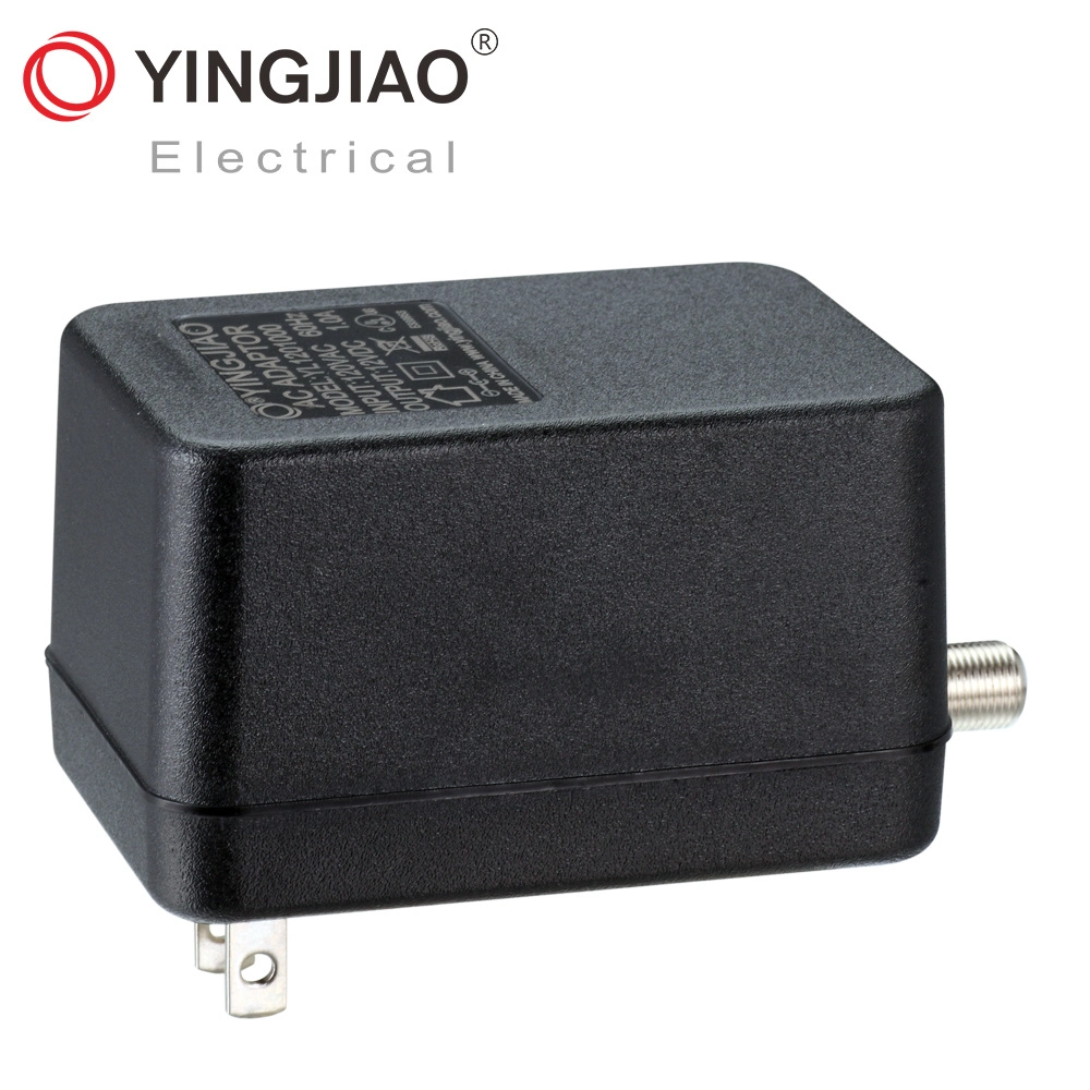 65.5*51.5*42mm Hi-Q 7W AC DC CATV Adapter with Ce