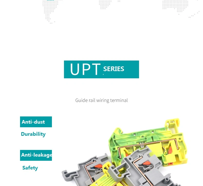 2.5mm2 Sttb 2, 5 Ptfix Equallent Feed-Through Plug-in Connection Terminal Block