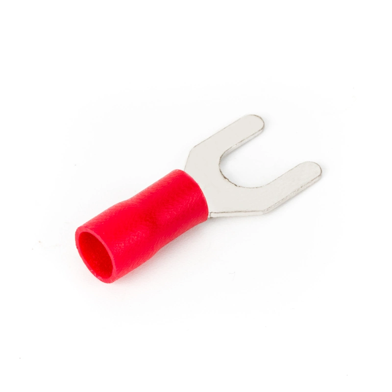 Spade Terminal Fork Sv Block Plastic Solder Sleeve Insulated Cold End Terminal Crimp Wire Connectors