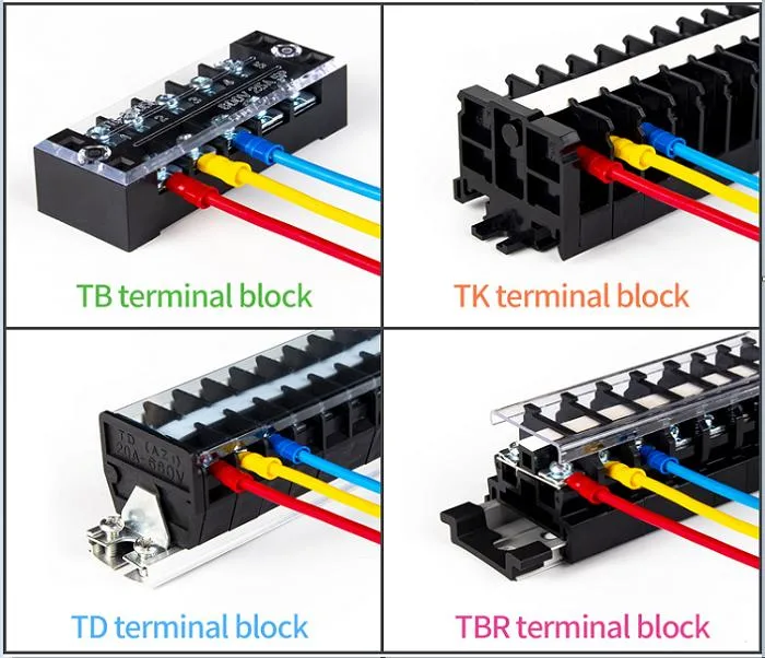 U Type Spade Electrical Crimp Insulated Terminal Bullet Connector 20A Fork Pre-Insulated Cable Block Lug Ring End