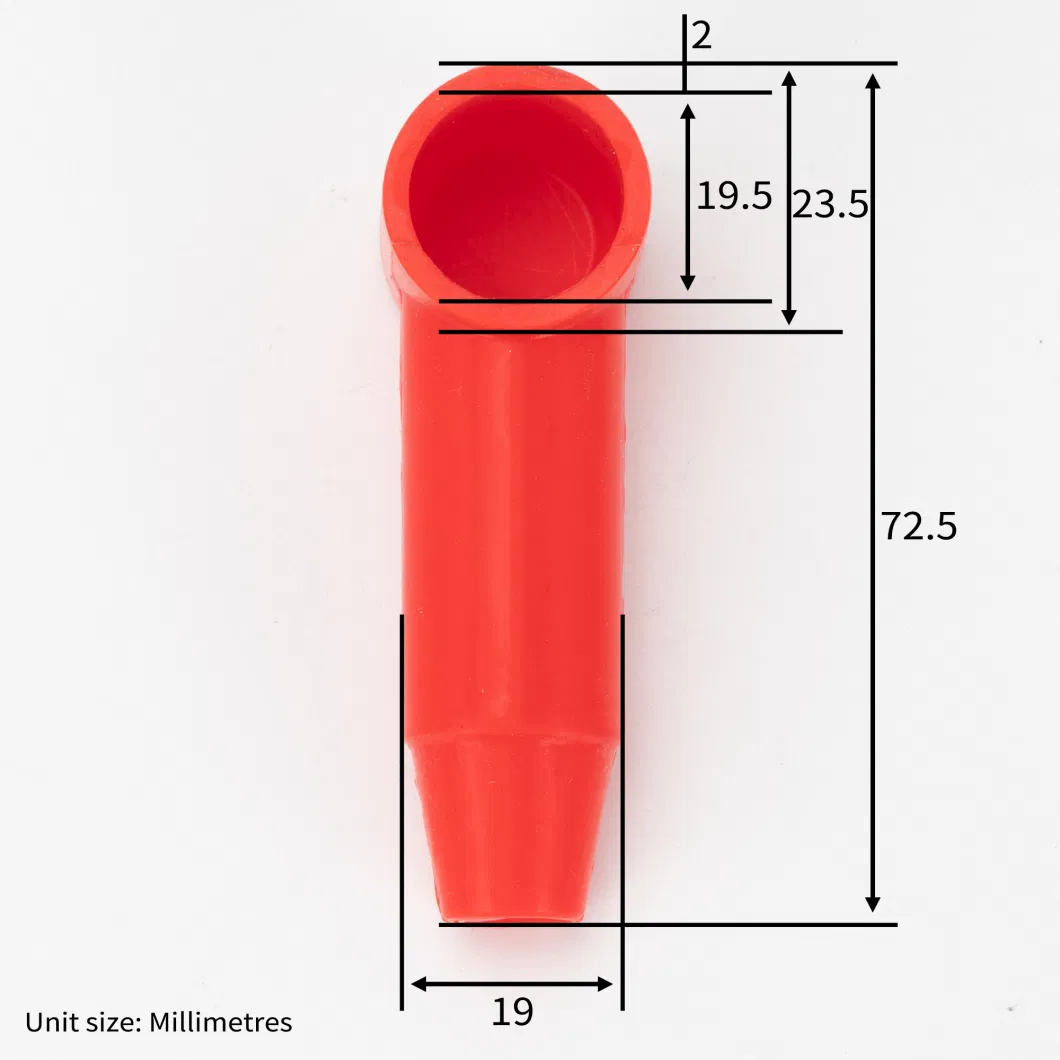 Battery Terminal Covers Battery Terminal Insulating Protector Caps Positive and Negative Cable Covers in Red and Black