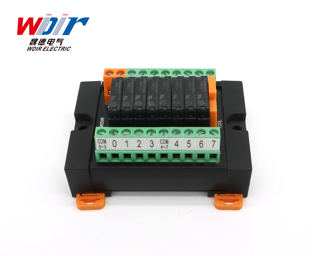 Pluggable Relay Module Customizable Omrom Compact Module Screw PCB Terminal