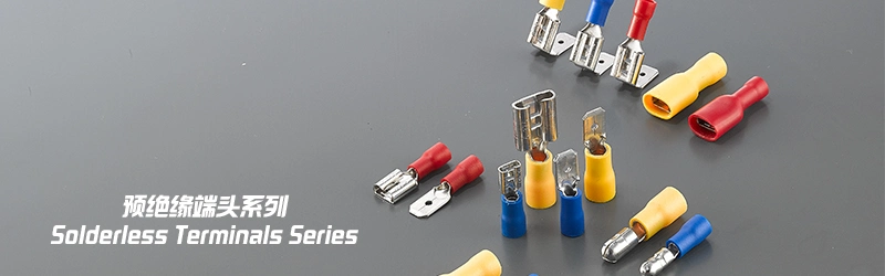Bullet Shaped Female Insulation Joint Electrical Crimp Terminal Wire Connector AWG22-16 Frd