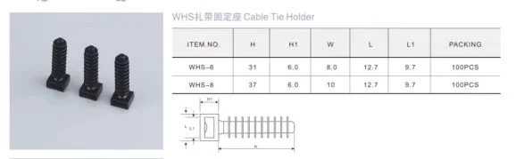 Cap4 Cable End Cap and 7inches PA66