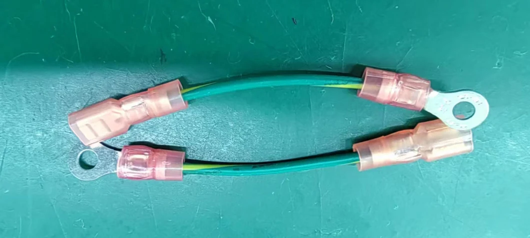 Customized Ring Terminal Connector to Jst Connector Cable Harness RoHS Compliant