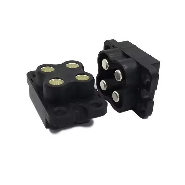 Tyco Drawer Power Connectors 4 Pin 150A 600V Heavy Duty Connector Replace Te with Crown Spring Contacts