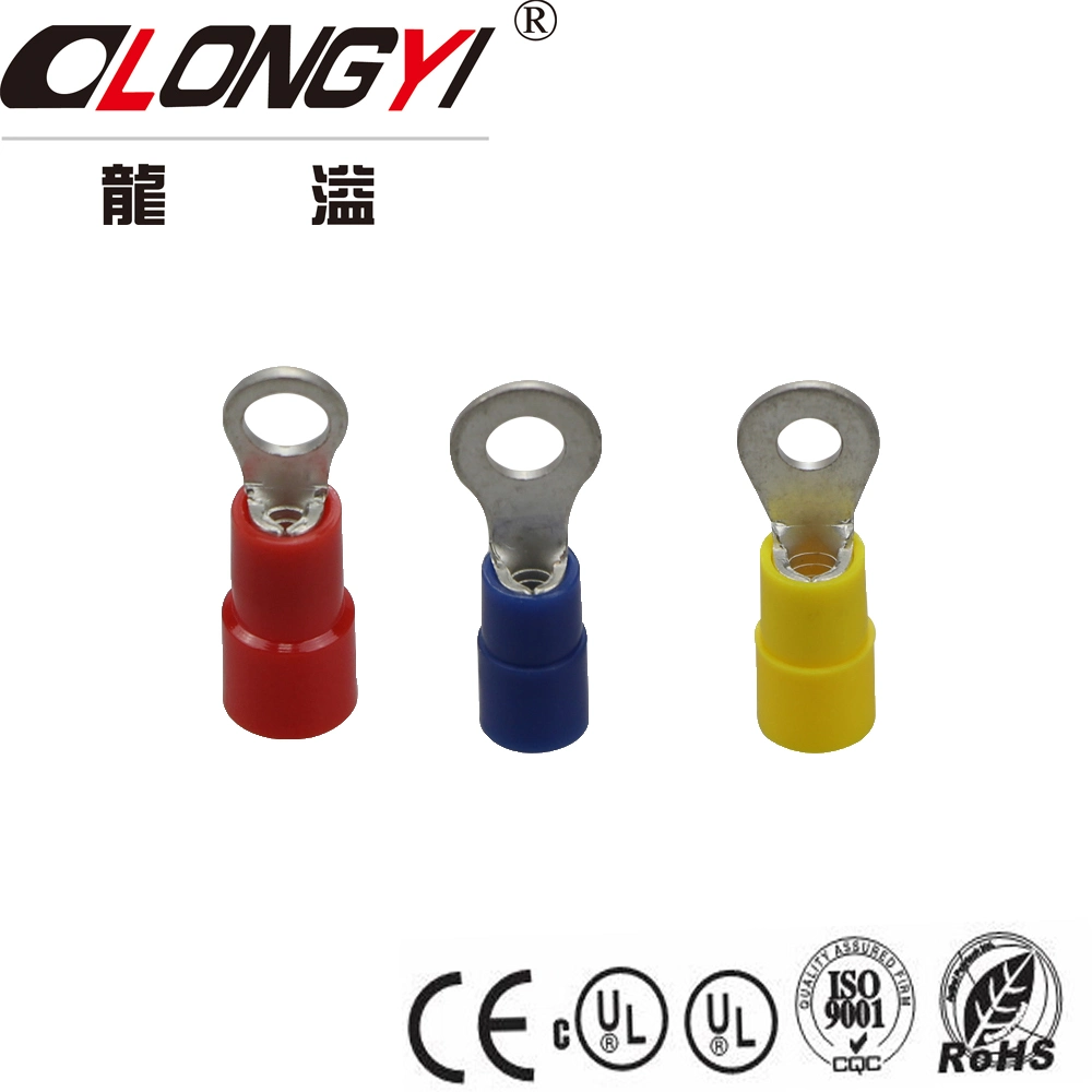 Longyi Copper Lugs Non-Insulated Locking Spade Fork Terminals