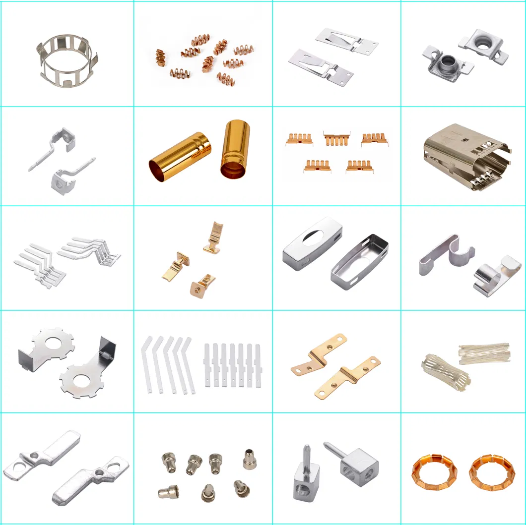 Basic Customization Crimp Terminal Brass Terminal Connector Female Metal Stamping Wire Connector Terminal