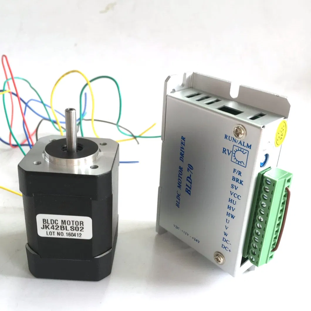 24V 36V 4000rpm 52.5W 42mm BLDC Motor with Driver