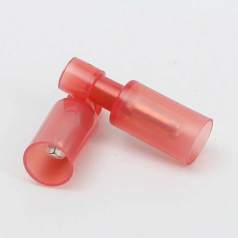 Customized Yellow Nylon Insulated Bullet Connectors for Connect Wire with Electrical Equipment