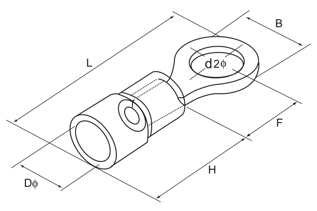 Insulated Ring, Circular Pre-Insulating Terminal
