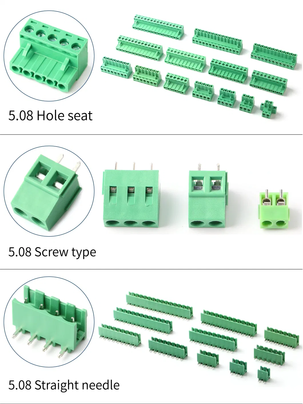 10% off 2edg Type with 3.5 3.81 5.08 7.62mm with Flange Pitch 2/3/4/5/6/7/8 -24p Pin Pluggable Terminal Block PCB Connector Terminal Block