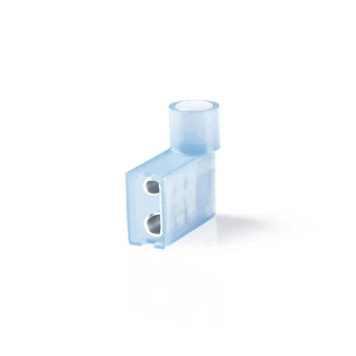 90 Degree Right Angle Nylon Spade Female Connector Fully Insulated Quick Disconnects Electrical Flag Terminals