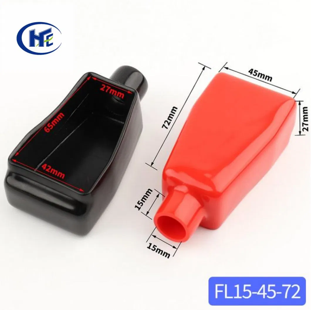 Flexible PVC Plastic Battery Terminal Rubber Cover for Truck Marine Rvs Battery FL15-45-72