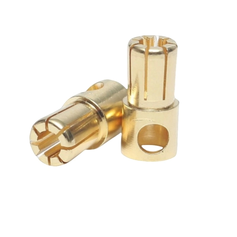 Gold-Plated 8.0mm 8mm Banana Plugs Bullet Male Female Connector