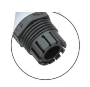 Aohua IP67 Outdoor Waterproof Wiring Terminal Cable Connector M21 2 Inlet 2 out 2 Way L Stright Type Push Lock Cable Connector Assembled Screwless Without Cable
