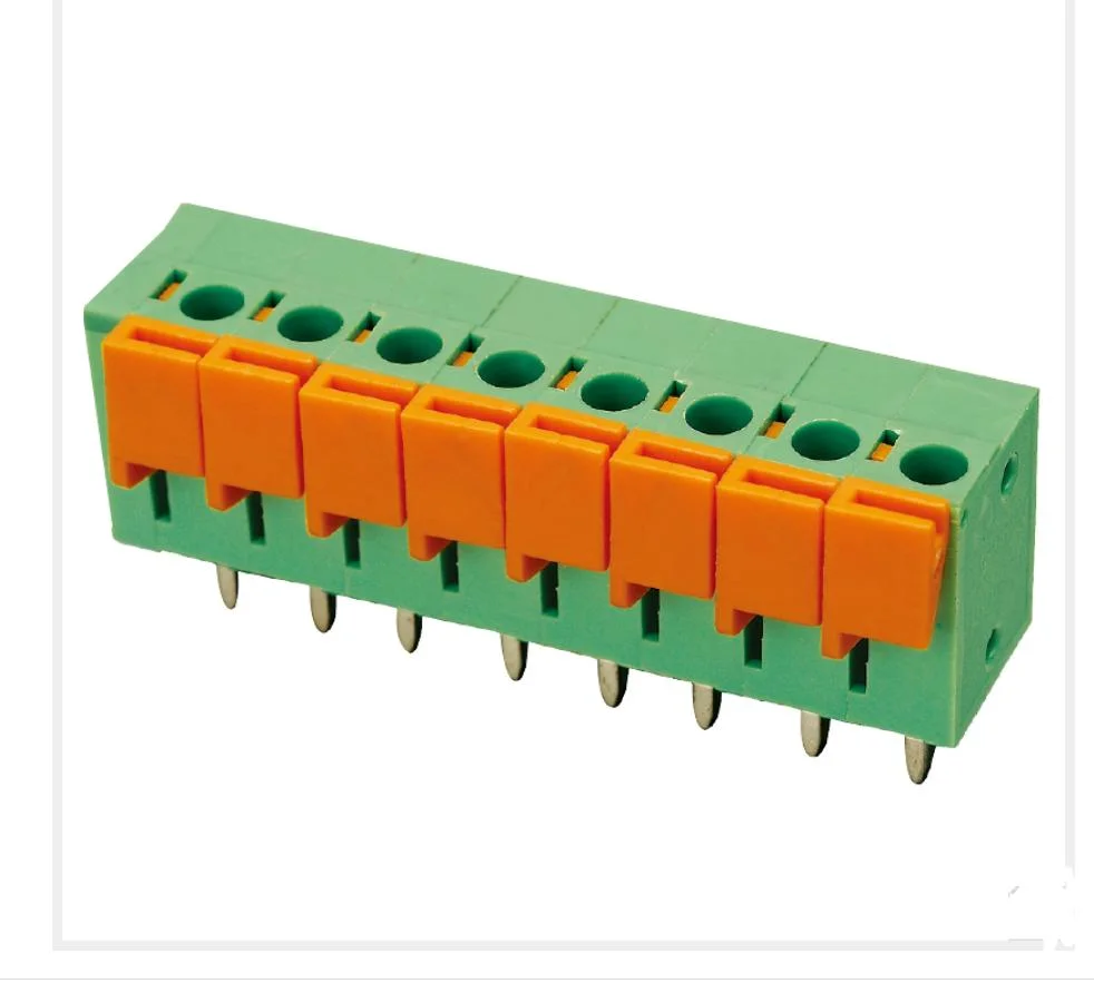 European PCB Wire-to-Board Terminal Block, 2.54 mm, 3 Ways, 26 AWG, , 0.5mm2, Screw