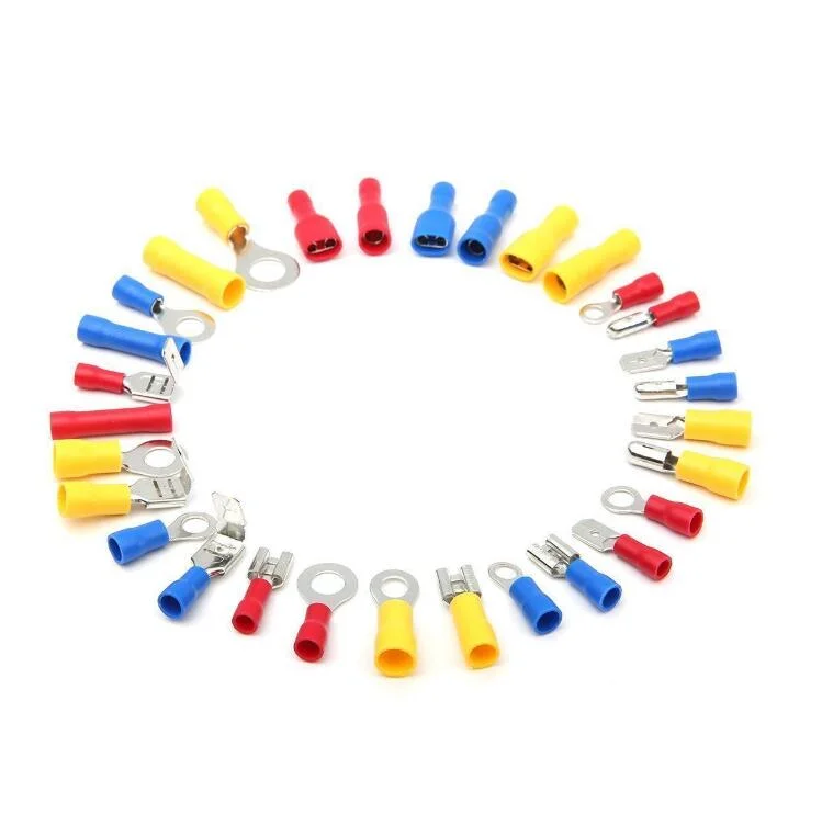 360PCS Electrical Wire Crimp Terminals Insulated Spade Butt Connectors Red Yellow Blue