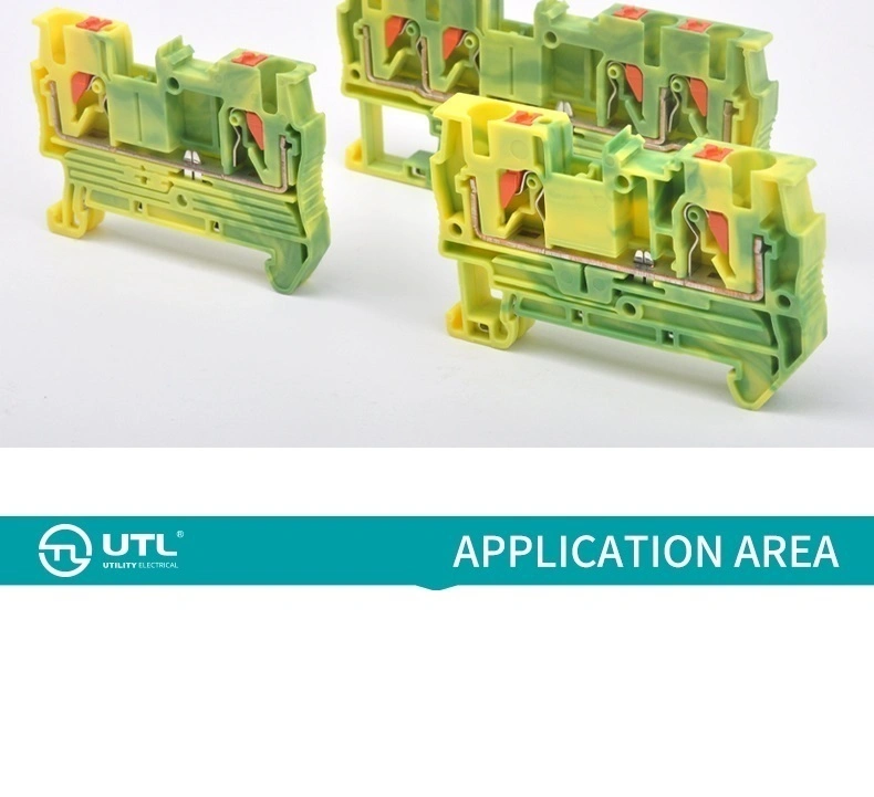 2.5mm2 Sttb 2, 5 Ptfix Equallent Feed-Through Plug-in Connection Terminal Block