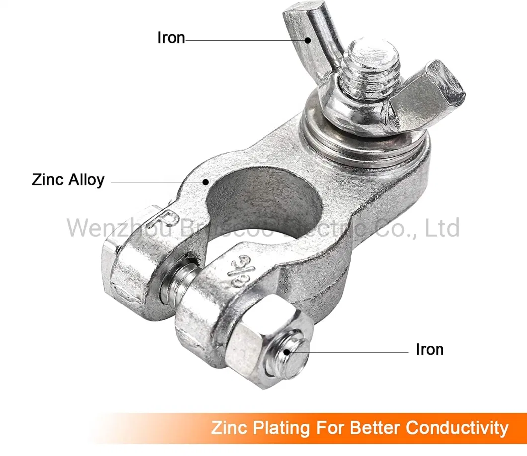 Auto Lead Battery Connector Cable Wire Battery Terminal End