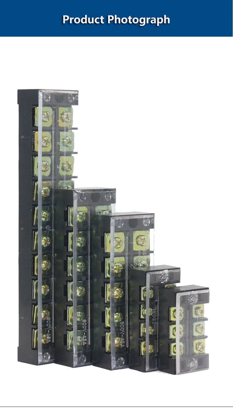 12-Way Wiring Base Tb-1512 Fixed Terminal Block