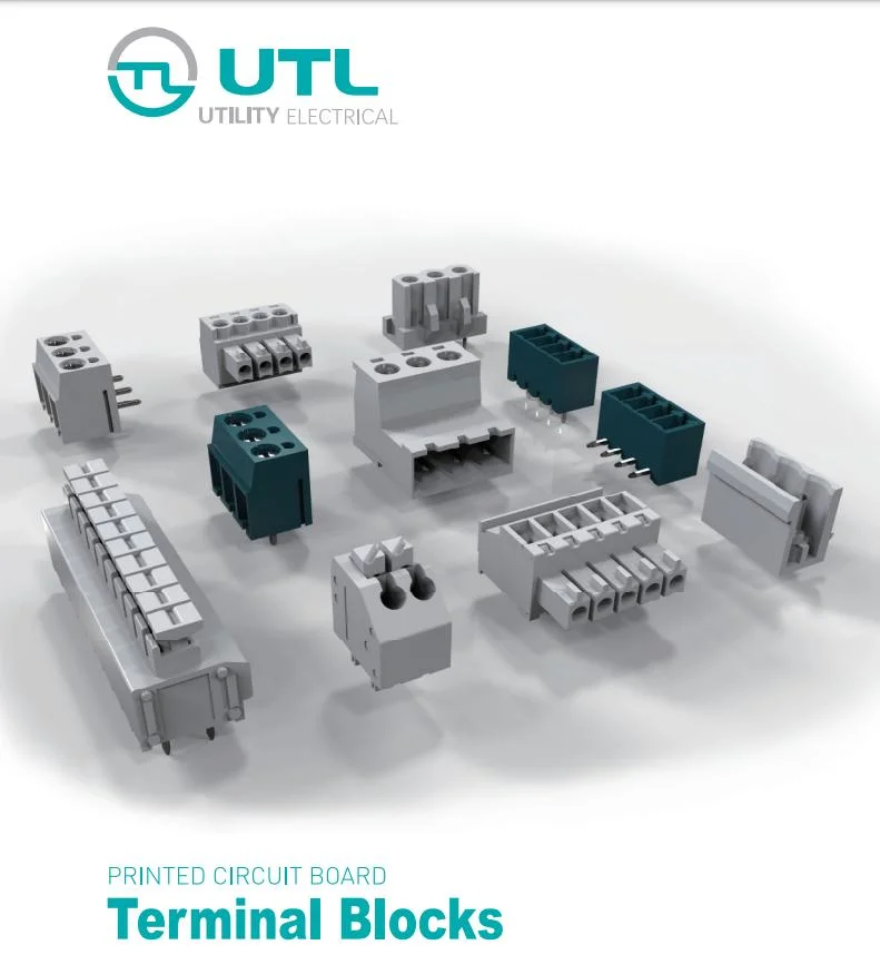 European Pluggable Terminal Blocks PCB Terminal Blocks Male Plug MB2.5vc5.0