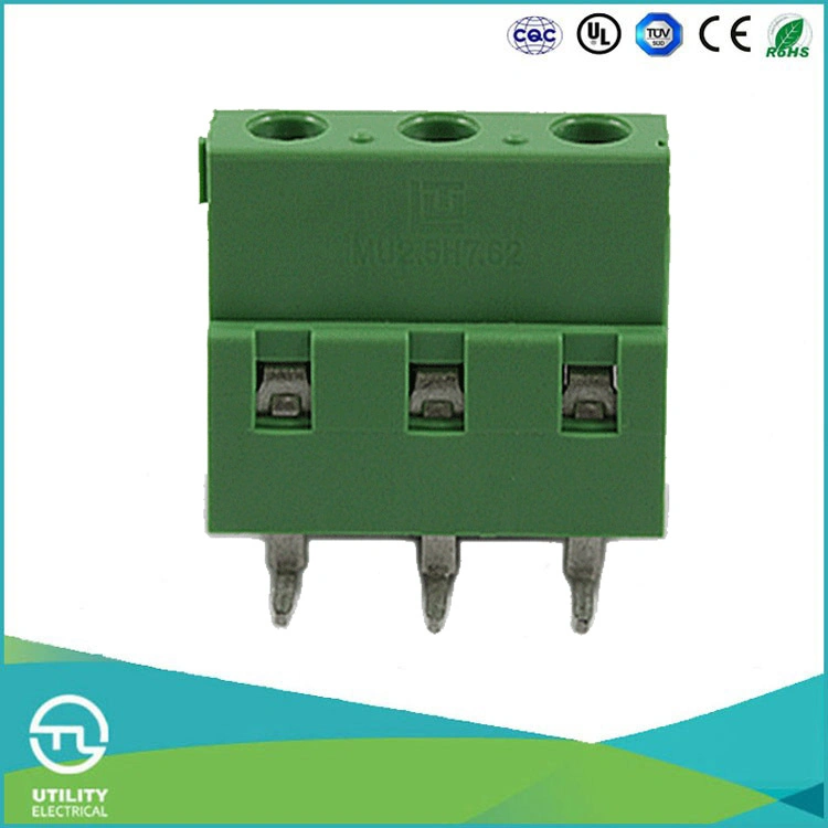 Printed Circuit Board Terminal Blocks 2p-24p 300V/20A 30-12AWG