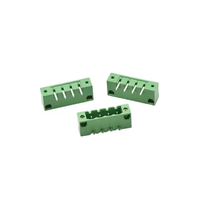 2 Pin Screw Terminal Block Connector 5.08mm Pitch Plug + Straight Pin Header Socket for PCB Screwless Terminal Block