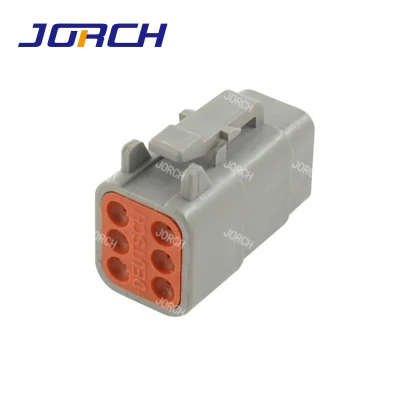  Connettore per auto Dtm06-6s+Wm-6s Dtm04-6p+Wm-6p a 6 vie femmina/maschio con Terminale catena