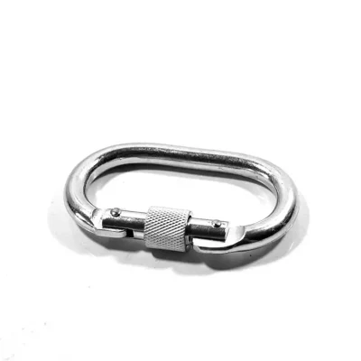 Anelli in acciaio inox in metallo rigato/fibbie a molla/clip a fune/perni/golfari/dadi a molla/ganci a innesto/articolazione/morsetto a innesto/perno Vari Riggi