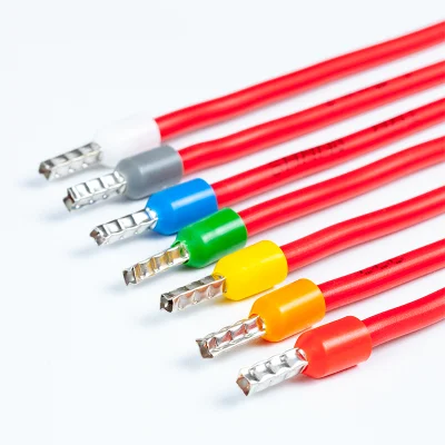 Cavo E2508 con ghiera isolata a crimpare per pin Bootlace da 2,5 mm 14 AWG Terminali terminali per cavo