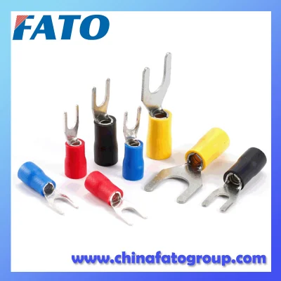 Terminali a forcella isolati Sv Red Blue Yellow China Professional Factory Fornitore