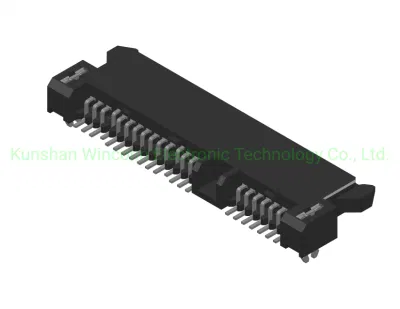  Terminale 22p ad angolo retto SMT H=4,30 mm