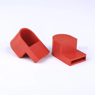  Guaina protettiva a forma di involucro, copertura terminale batteria isolante in PVC per motociclette/gomma per auto