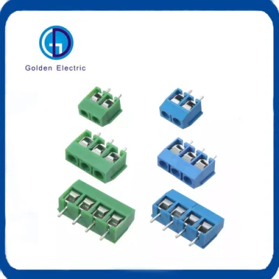 Morsettiera per montaggio a vite su circuito stampato con passo da 5 mm a 3 pin Connettore