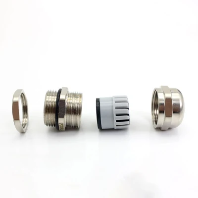 Pressacavo in ottone impermeabile Prezzo connettore metallico M20 Con giunto in filo nichelato