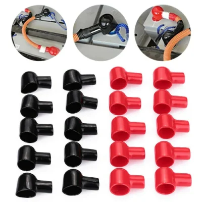 L17-22-51 protezione per cavo in plastica cappuccio di protezione in gomma morbido Coperchi per terminali per batterie isolati in PVC per occhiello ad anello da 50 mm2