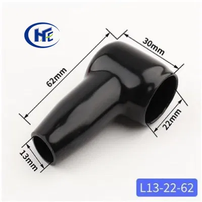  Coperchio a caraffa terminale in gomma PVC rosso nero Per il prigioniero della batteria da 25 mm2 a 50 mm2