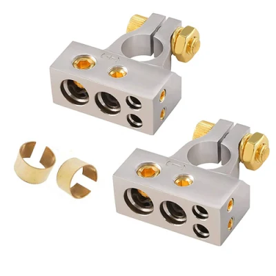  Cavo/cavo di collegamento cavo/filo per batteria Hot Storage Amazon a quattro fori indicatore terminale 0/4/8/10 Terminale per batteria per auto AMP per impieghi pesanti