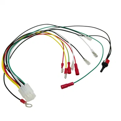  Connettore maschio a forcella isolato femmina con terminale a molla 2.8/4.8/6,3 mm con filo