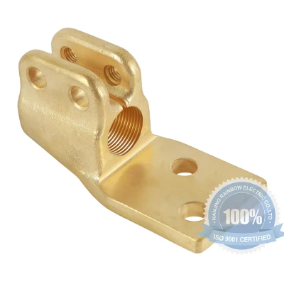 Gruppi boccole per trasformatori - DIN con connettore terminale in ottone e indicatore metallico con Alta qualità
