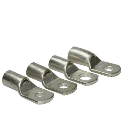 Terminali a crimpare in rame per batterie con parti di staming per tubi in ottone personalizzati Connettore ad anello per filo ad occhiello per il cavo