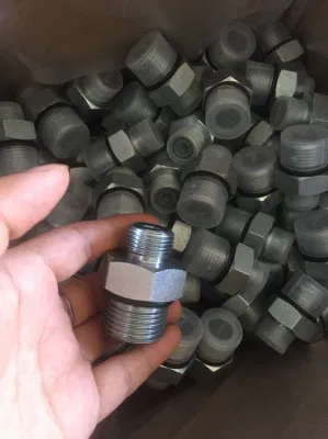 Adattatore o-ring maschio ORFS/o-ring con risalto SAE serie S.
