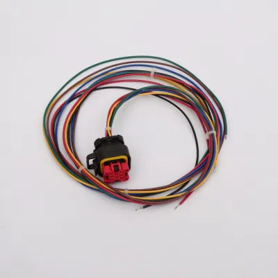 Cavo del cavo del terminale ad anello ad aletta a 2 pin 16 AWG