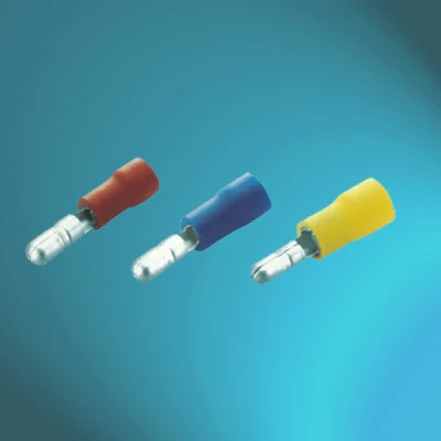  Connettori maschio con linguetta isolati senza saldatura standard europei con UL CE
